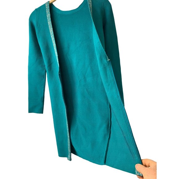 Marciano Los Angeles Aqua Bare Back Bandage Dress Small NWT Long Sleeve 6648 - Picture 7 of 16